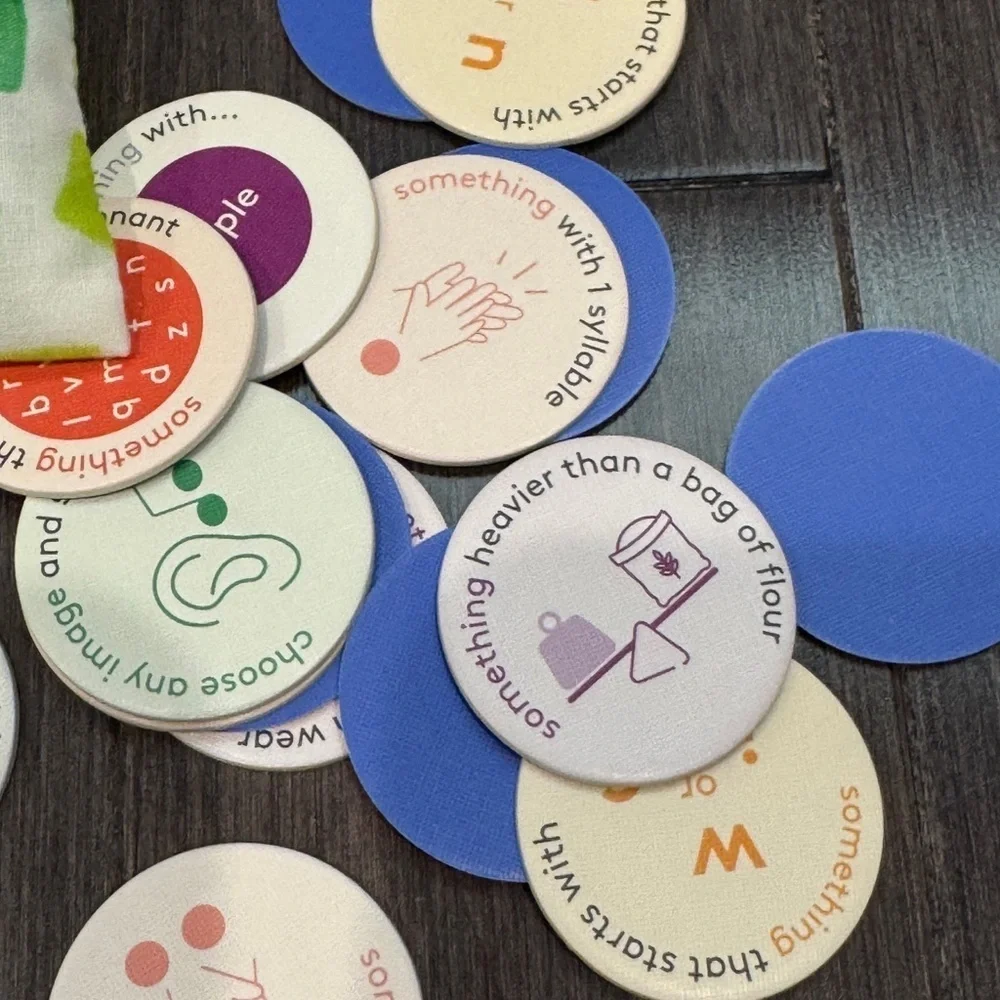NWT Lovevery Colorful Reading Learning Tokens Set for Kids Girls Boys Toddlers